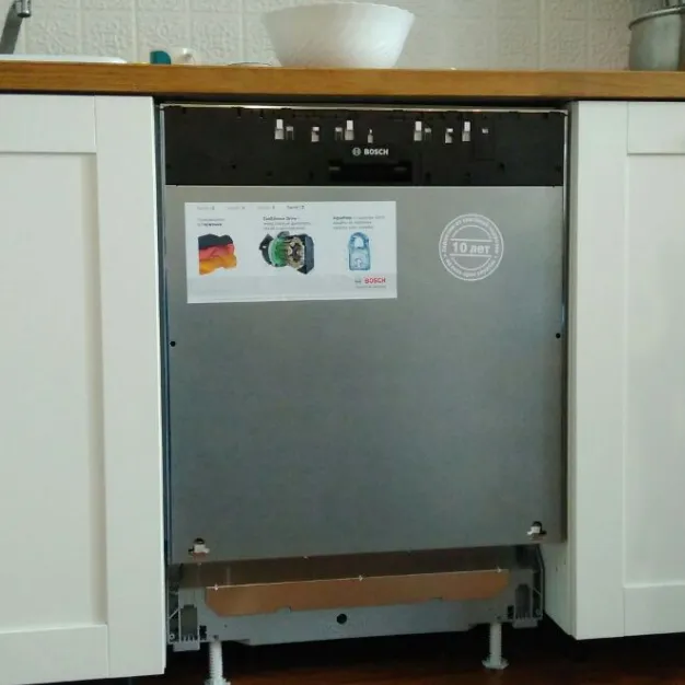 Как установить посудомоечную машину в кухню Икеа