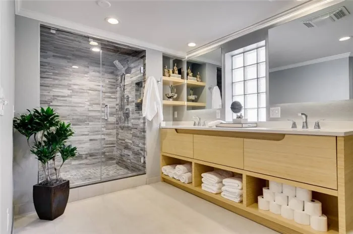 Полки для ванной комнаты: практичные варианты размещения (145 фото лучших примеров дизайна)