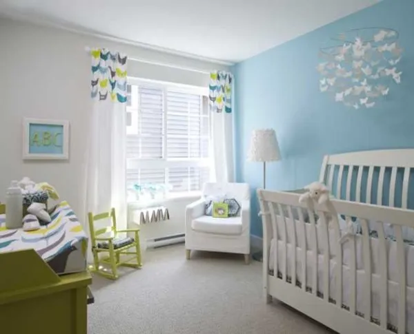 Основной набор мебели для комнаты новорожденного