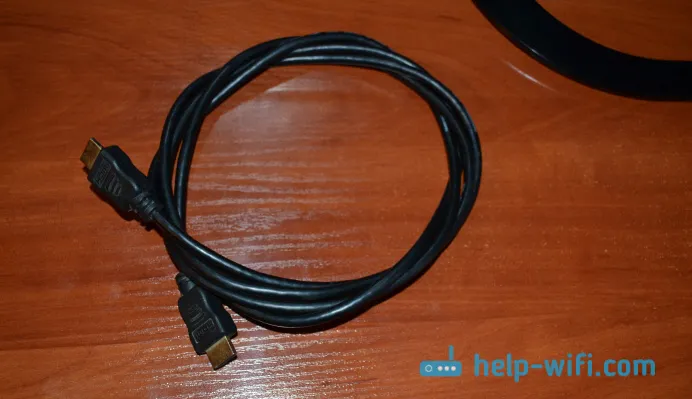 HDMI кабель для подключения ноутбука к телевизору