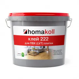 Клей для плитки ПВХ (LVT) homakoll 222, 6 кг