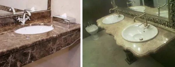 Встраиваемые раковины для ванной – не только функциональны, но и имеют определенную декоративную составляющую