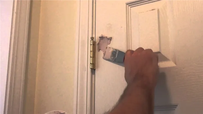 Реставрация дверей из шпона