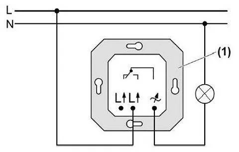 Как подключить выключатель с регулятором яркости