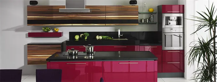 Правила сочетания цвета мебели и плитки на кухне